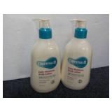 2 DermaiB Body Lotion 13.5 oz each...