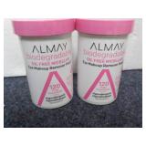 2 Almay Eye Makeup Remover Pads; 12...