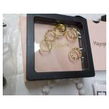 Jewelry and Water Bottle Tops...