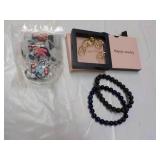 Jewelry and Water Bottle Tops...