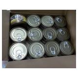 24 cans Fussie Cat Food...