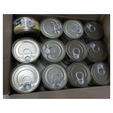 24 cans Fussie Cat Food...