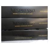 3 boxes Nespresso Double Espresso C...
