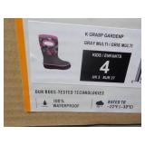 Girls Boots size 4...