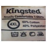 Kingsted set of 3 size 4XL T-shirts...