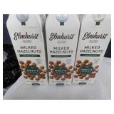 3 Elmhurst 32 oz Milked Hazelnuts...