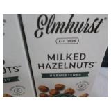 3 Elmhurst 32 oz Milked Hazelnuts...