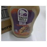 8 Taco Bell 12 oz Bottles BAJA Sauc...