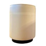 "Puff" Round Ottoman with Fabric Covering