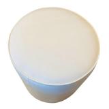 "Puff" Round Ottoman with Fabric Covering