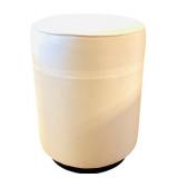 "Puff" Round Ottoman with Fabric Covering