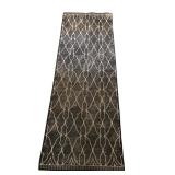 Ruggable Runner in Black and Gray