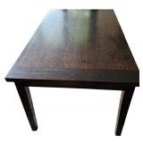 Crate & Barrel Dining Table with 6 Chairs, Extendable