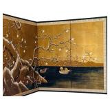 Japanese Byobu Folding Screen