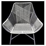 West Elm Huron Outdoor Lounge Set with Chairs, Ottoman, and Table