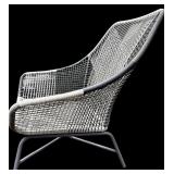 West Elm Huron Outdoor Lounge Set with Chairs, Ottoman, and Table