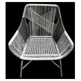 West Elm Huron Outdoor Lounge Set with Chairs, Ottoman, and Table