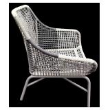 West Elm Huron Outdoor Lounge Set with Chairs, Ottoman, and Table