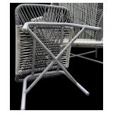 West Elm Huron Outdoor Lounge Set with Chairs, Ottoman, and Table