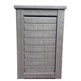 Large Outdoor Storage including Doors with Shelves