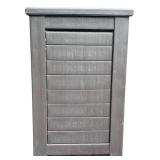 Large Outdoor Storage including Doors with Shelves