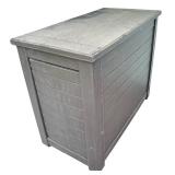 Large Outdoor Storage including Doors with Shelves