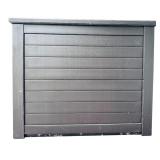 Large Outdoor Storage including Doors with Shelves