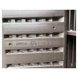 Large Outdoor Storage including Doors with Shelves