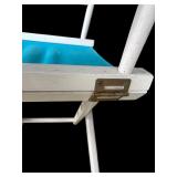 Pair of White Wooden Director