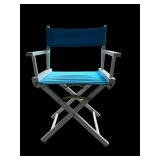 Pair of White Wooden Director