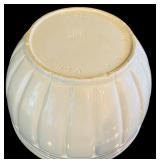 Large Vintage Cream Colored Stoneware by R.R.P. Co