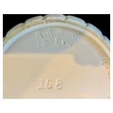 Large Vintage Cream Colored Stoneware by R.R.P. Co