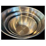 Kitchenware Double Boiler, Nesting Bowls and Stainless Bowl