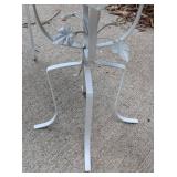 Pair of Small Tile Topped Decorative Patio Tables