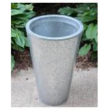 Large Galvanized Metal Planter