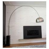 Arco Silver Floor Lamp