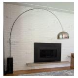 Arco Silver Floor Lamp