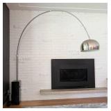 Arco Silver Floor Lamp
