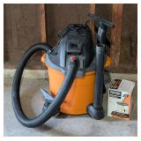 Rigid Wet/Dry Shop Vac and Replacement Filter