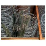 Rolls of 4ft Wire Fence and Metal Stakes
