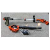 Black and Decker Cordless Weed Whip and Blower