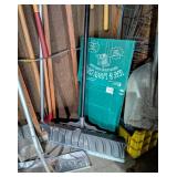 Assorted Shovels, Rakes and Lawn Tools