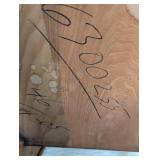 Lane Mid Century Two Tone Walnut Side Table