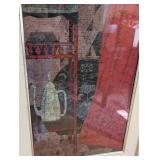 Between Us and Silent Message Framed Print Set by Hung Chu