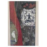 Between Us and Silent Message Framed Print Set by Hung Chu