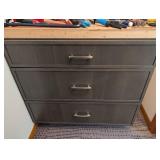 Repurposed Cabinet Workbench and Tools!