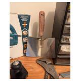 Repurposed Cabinet Workbench and Tools!