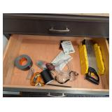 Repurposed Cabinet Workbench and Tools!