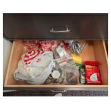 Repurposed Cabinet Workbench and Tools!