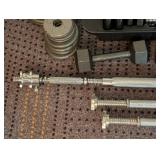 Assorted Weight Bars and Plates
